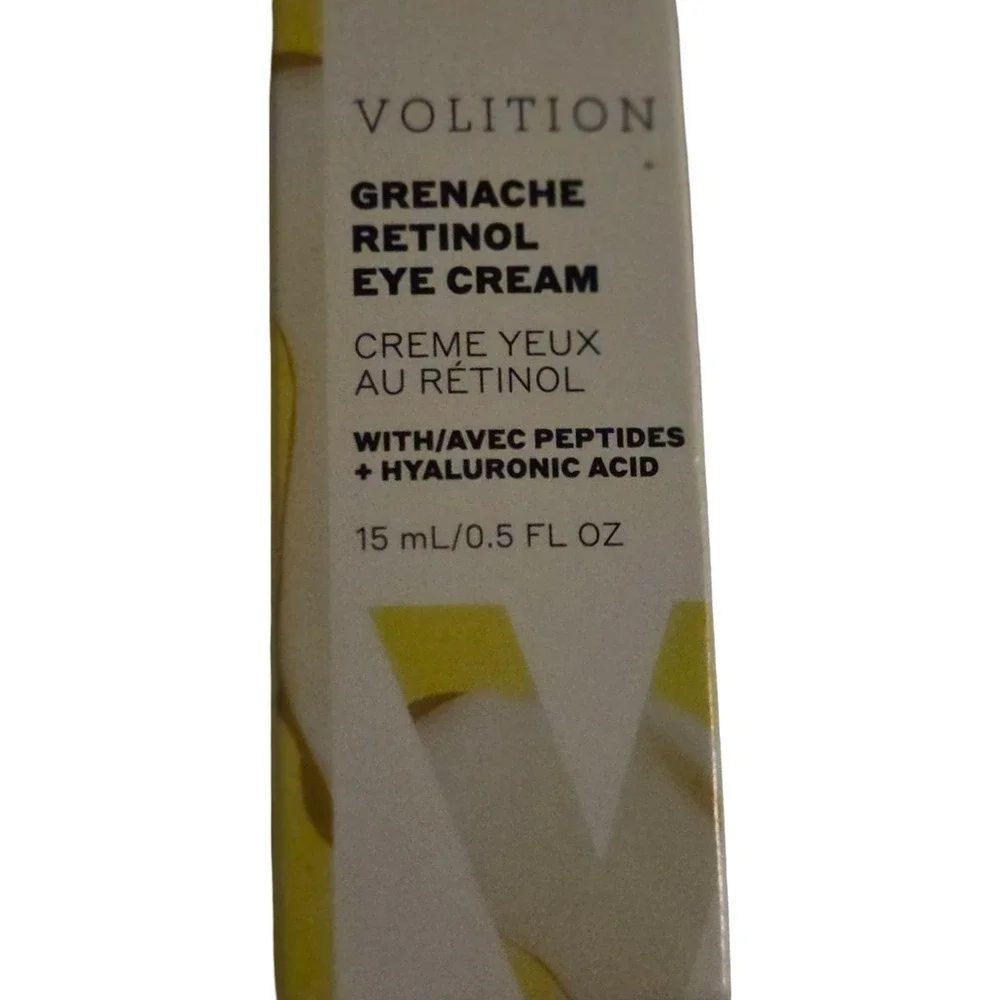 Volition Grenache Retinol Eye Cream‎ 0.5 oz New In Box Sealed